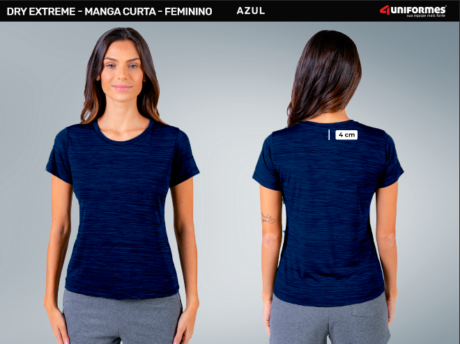 Dry Extreme MC - FEMININO- AZUL